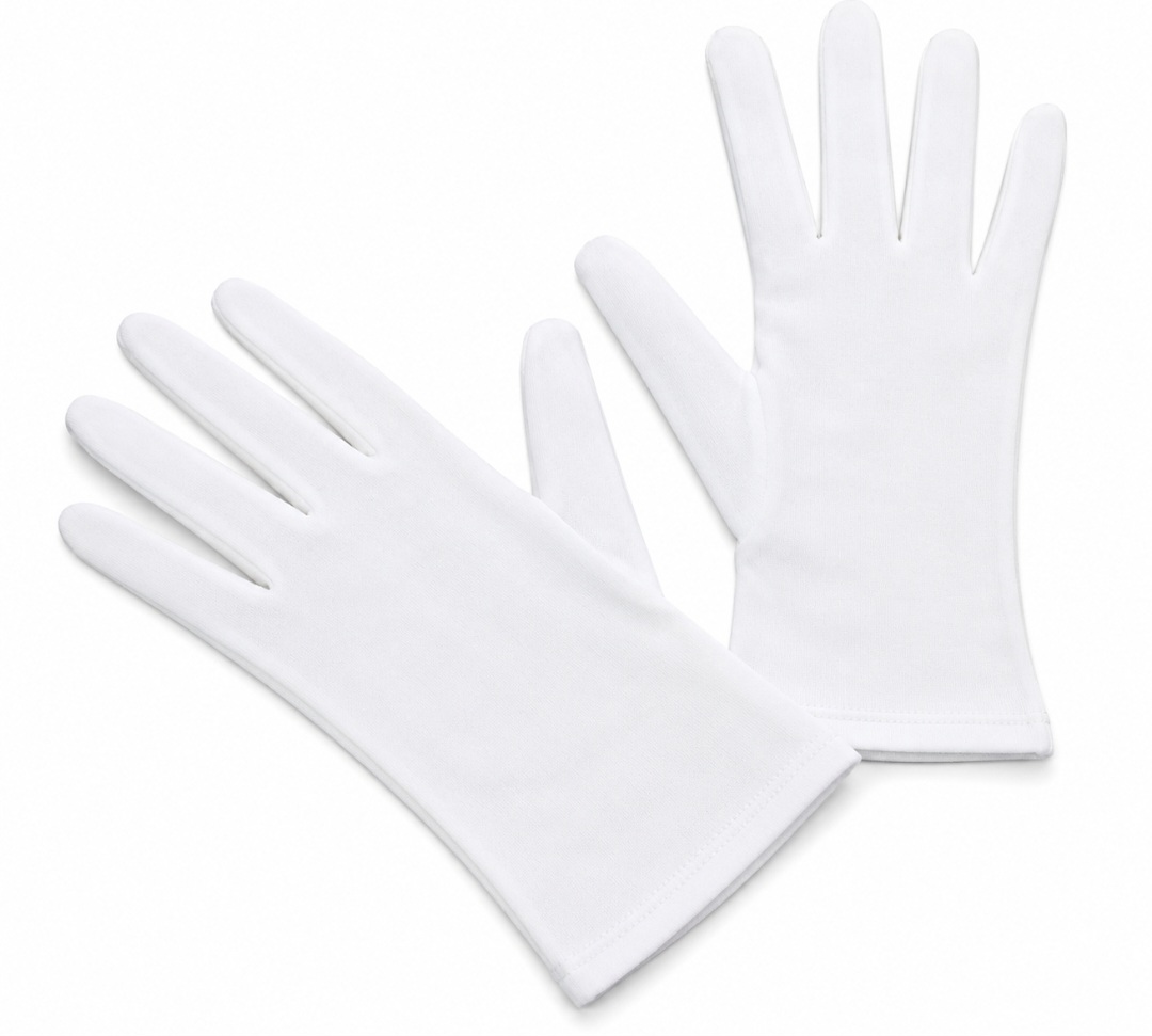 GUANTES BLANCOS DE NAZARENO100% ALGODÓN. 1 GUANTES BLANCOS DE NAZARENO100% ALGODÓN.