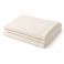 Colcha waffle de algodón blanco roto 230×250 con textura nido de abeja